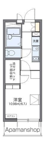 レオパレス西千石町の間取り写真