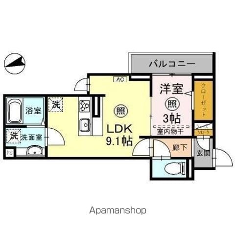 DーRESIDENCE仙波町の間取り写真