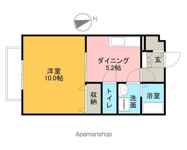 サンベルテの間取り写真