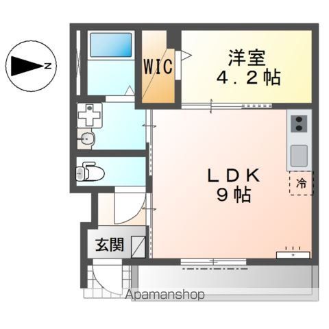 ボヌールQ2の間取り写真
