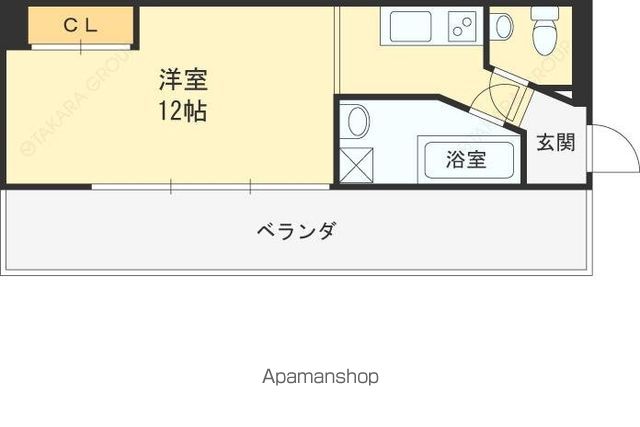 ビクトリアコート夙川の間取り写真