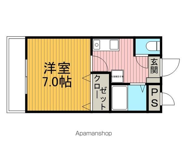 サンライズ中町の間取り写真