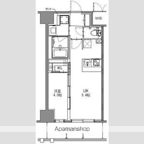 SーRESIDENCE神戸みなと元町ALOの間取り写真