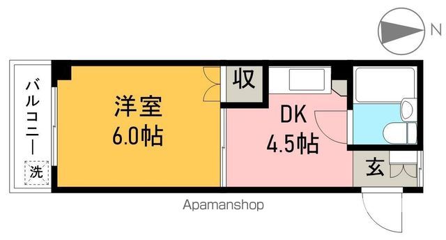 永国寺ハイツの間取り写真