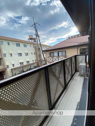 ドムスヒルズ　Ｄ館[2LDK/54.81m2]のバルコニー