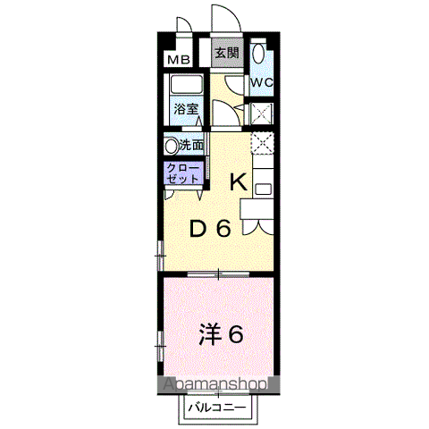 【グランシャリオ　壱番館の間取り】