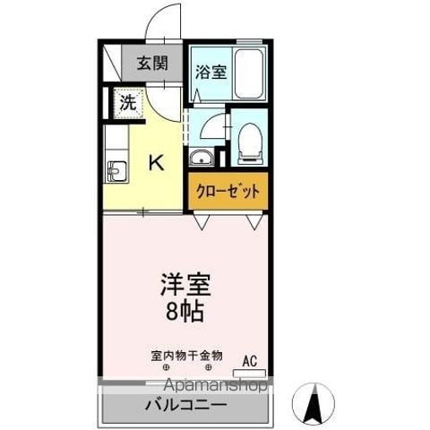 kanada B棟の間取り写真