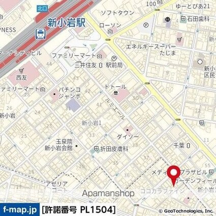 あもえビル[2DK/37.1m2]の周辺