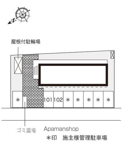 レオパレスセラヴィ深大寺 103 ｜ 東京都調布市深大寺東町１丁目18-1（賃貸アパート1K・1階・19.87㎡） その16