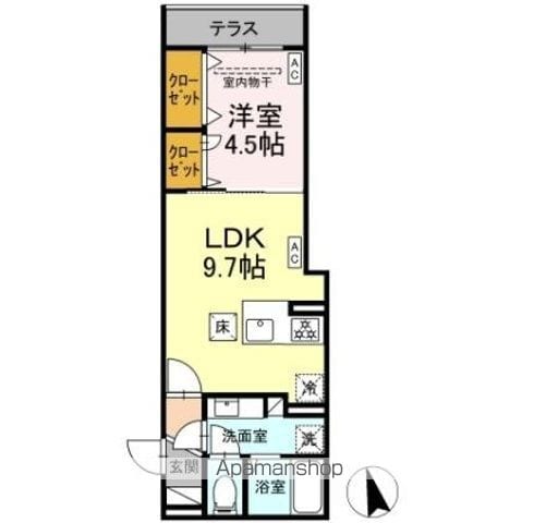 D’BLESS横濱赤門通りの間取り写真