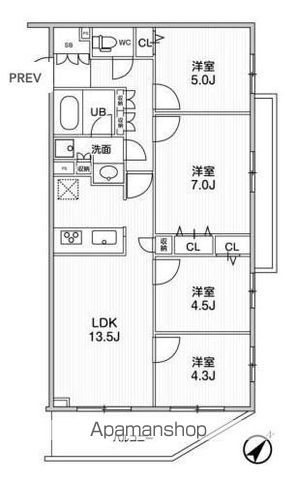 LIMERESIDENCE HIKIFUNEの間取り写真