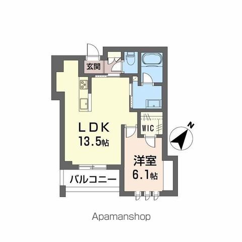 レフィシア津倉の間取り写真