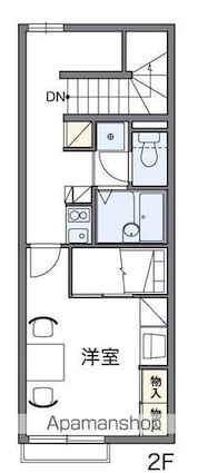 レオパレス花[1K/28.02m2]の間取図