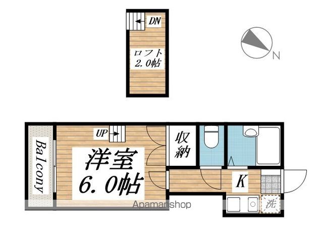 稗田町Ａレジデンスの間取り