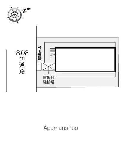 レオパレス燦 105 ｜ 大阪府大阪市西成区岸里東１丁目6-10（賃貸マンション1K・1階・20.28㎡） その12