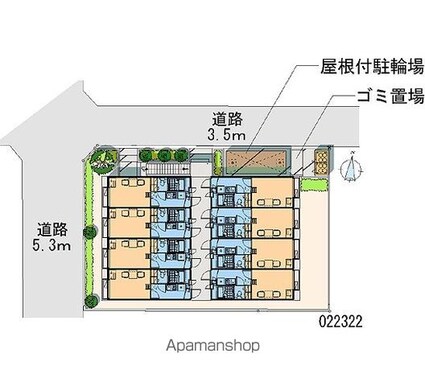 レオパレスＲｉｖｅｒｇｅ[1K/19.87m2]の共用部