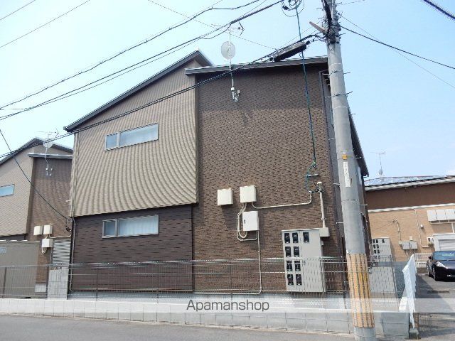 フルーリー中撫川B棟の外観写真
