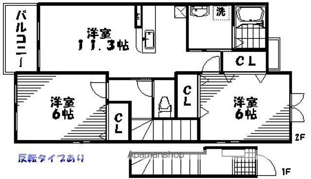 ブリーゼ・Fの間取り写真