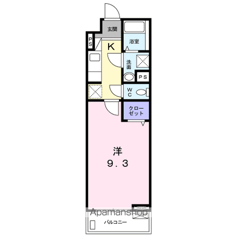 【ヴィラ　サンライズの間取り】