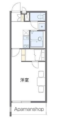 東京都練馬区谷原５丁目[1K/26.08m2]の間取図