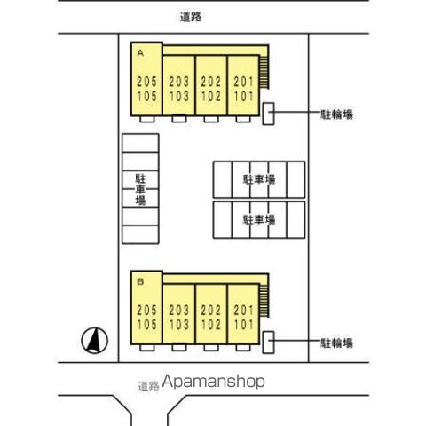 サニーコート丸領　Ｂ 203 ｜ 静岡県浜松市中央区雄踏１丁目27-11（賃貸アパート1K・2階・30.27㎡） その5