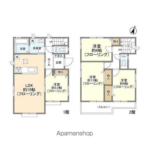 ＫＯＬＥＴ岩槻１４の間取り