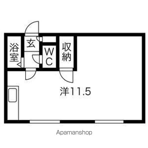 五輪通レジデンスの間取り写真