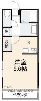ＣＡＳＡ　ＡＮＧＥＬＩＣＡ[1K/37.2m2]の間取図
