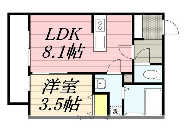 THE NOBLES俗明院の間取り写真