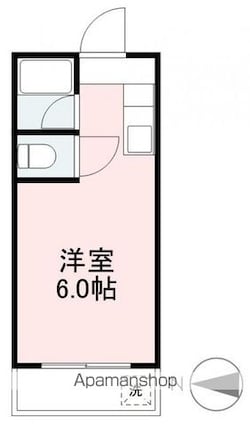 香川県高松市鬼無町佐藤[1R/15.66m2]の間取図