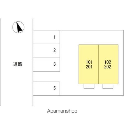 コンソラトゥール[1R/26.41m2]の配置図