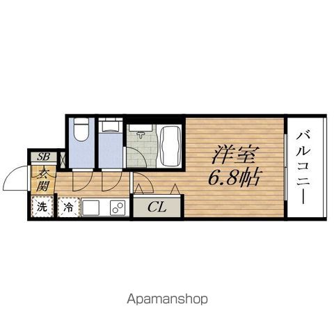 PRESSANCE神崎川ファインブレスの間取り写真