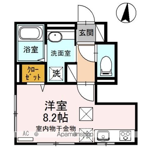 シャロンの間取り写真