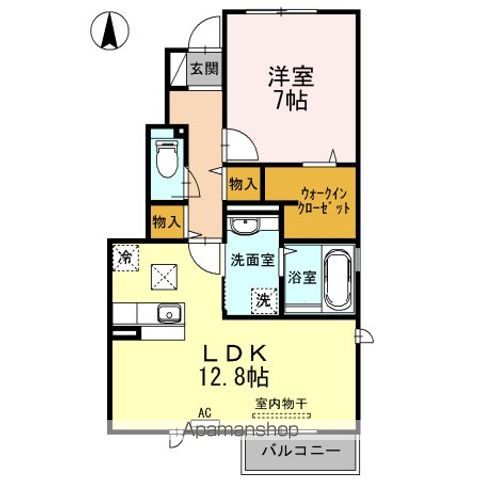グレース A棟の間取り写真