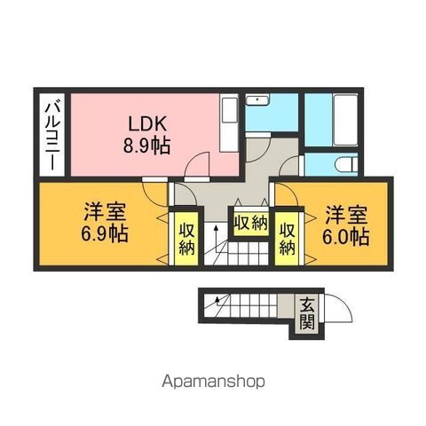 エクセレントハイムの間取り写真