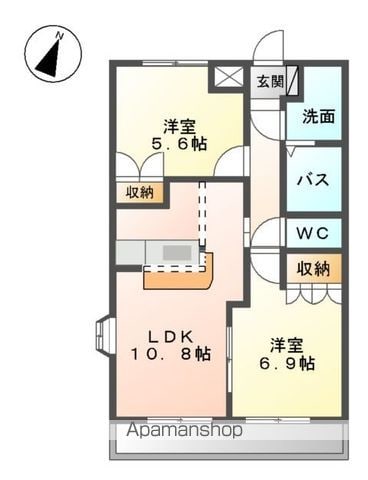 TIAREの間取り写真