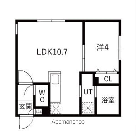 LIEN北12の間取り写真
