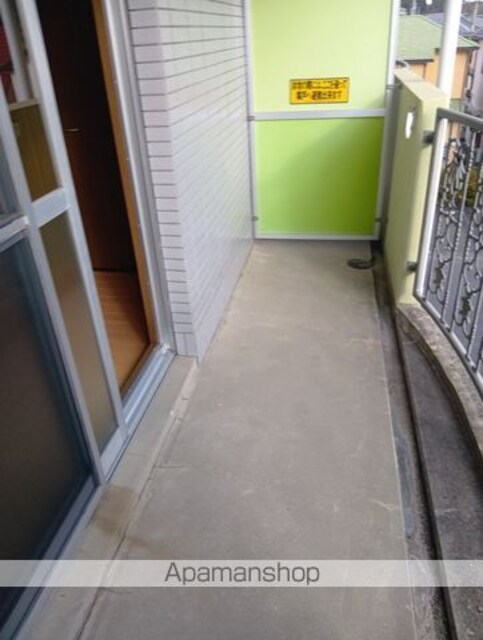和歌山県和歌山市紀三井寺[1K/25.14m2]のバルコニー