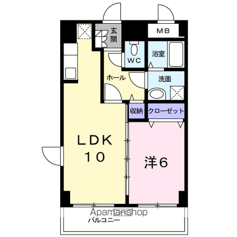 【グラースの間取り】