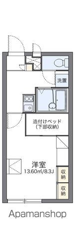 レオパレスWINGの間取り写真