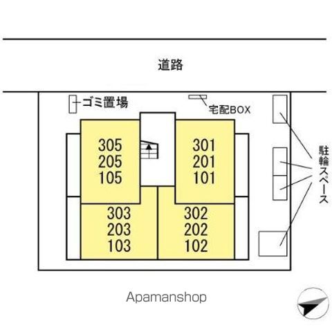 ＣＡＳＡ　ＦＥＬＩＣＥ 102 ｜ 千葉県千葉市中央区松波１丁目18-7-1（賃貸アパート1R・1階・24.55㎡） その19