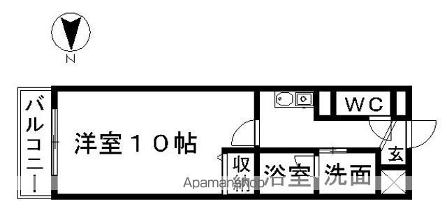 YOSHIX代官町の間取り写真