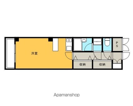 グローリーハイツ南阿佐ヶ谷[1R/32.19m2]の間取図
