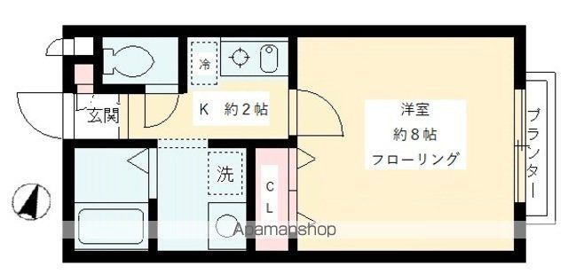 モンテピアIIIの間取り写真