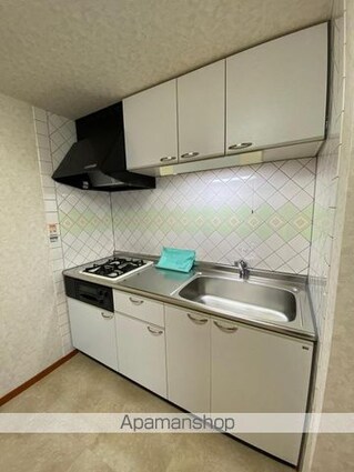香川県高松市鹿角町[1K/44.72m2]のキッチン