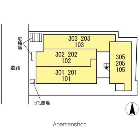 ルリアン千住緑町 105 ｜ 東京都足立区千住緑町３丁目6-9（賃貸アパート1LDK・1階・34.24㎡） その13