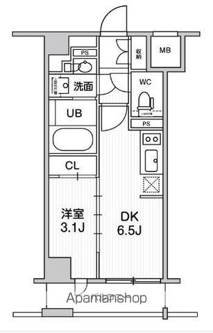 シーズンフラッツ新高円寺の間取り写真