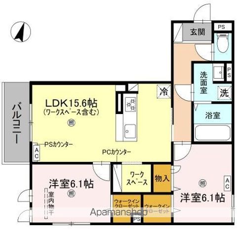 LA MAISON 高羽町の間取り写真