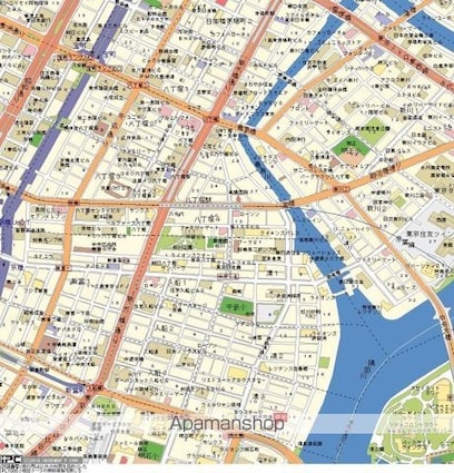 東京都中央区湊３丁目[1K/23.35m2]の周辺