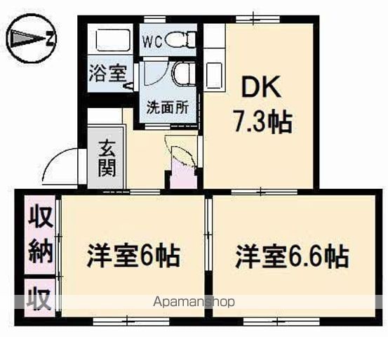 TOTOROの間取り写真